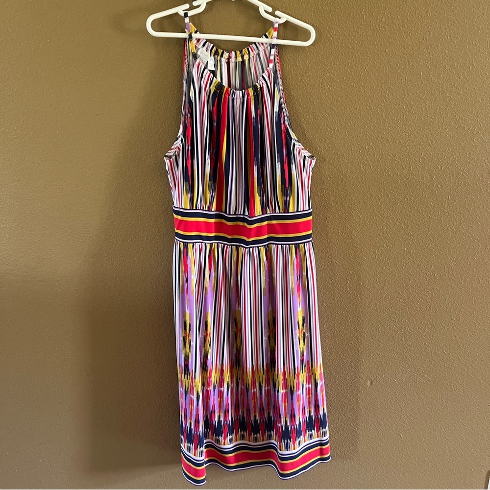 London Times Striped Dress